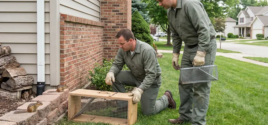 Remove Chipmunks From Yard in Bend