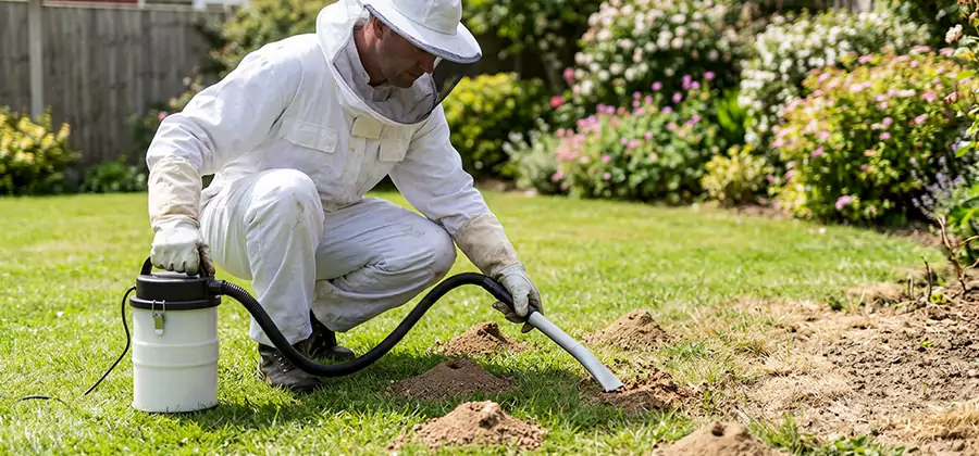 Ground Wasp Removal Bend
